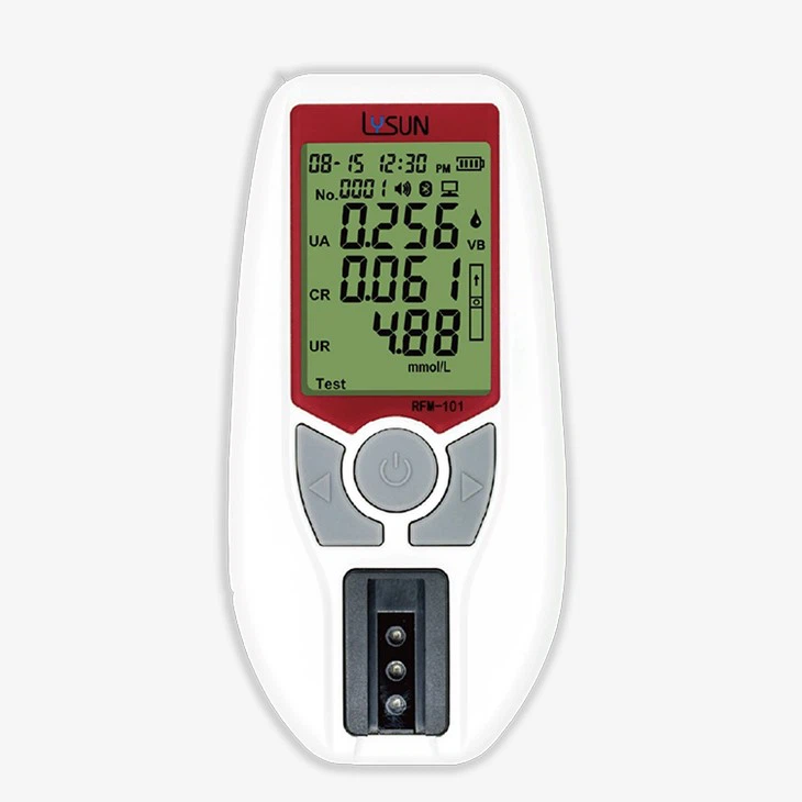Health Care Digital Accuracy Renal Function Analysis Digital Meter And Strips