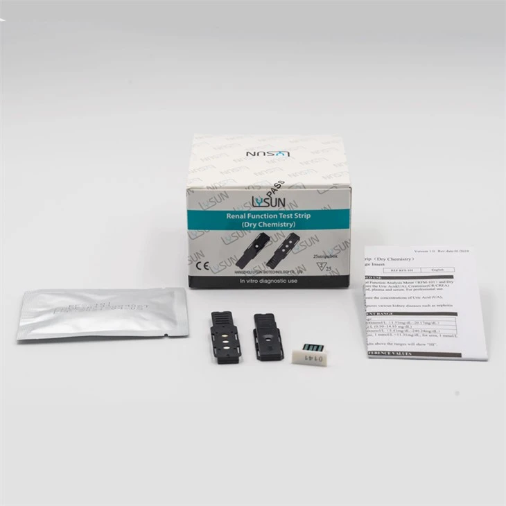Lysun 6 in 1 TC/TG/HDL/UR/UA/CR Dry Biochemical Analysis Meter For Cholesterol Uric Acid Urea Creatinine