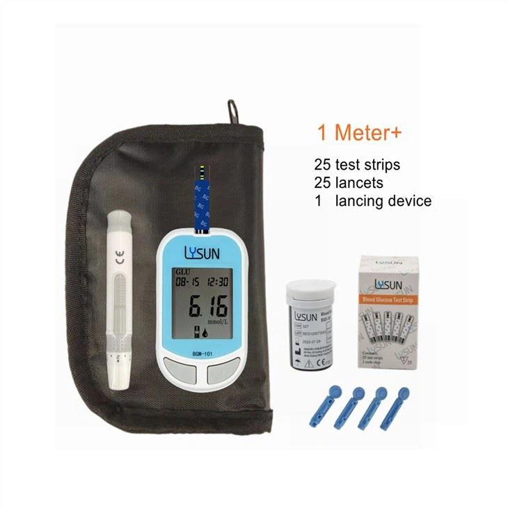 Microtech Blood Glucose Monitor System Medical Device Sugar Testing Machine