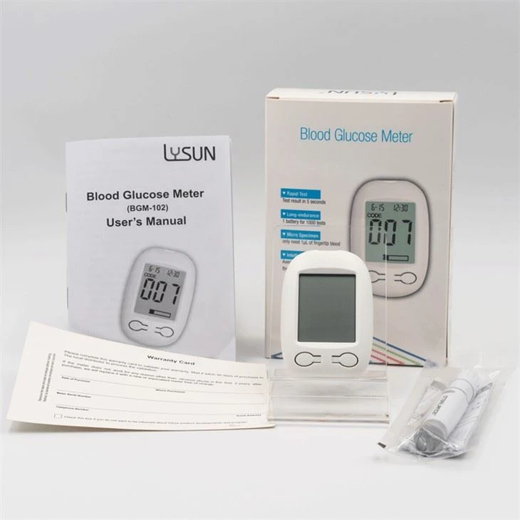Mircotouch Blood Sugar Glucose Meter Glucometer Monitoring System