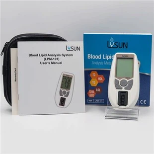 جهاز مراقبة الدهون 3 في 1 HDL LDL Triglycerides Cholesterol