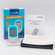 سهل الحمل باليد باستخدام جهاز قياس نسبة السكر في الدم لنظام مراقبة الجلوكوز المنزلي