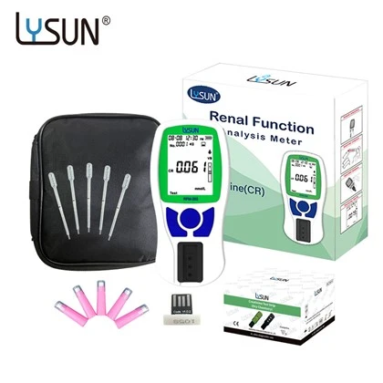 جهاز قياس الكرياتينين Lysun RFM -202 جهاز قياس اختبار الكيمياء الحيوية الجاف جهاز تحليل وظائف الكلى